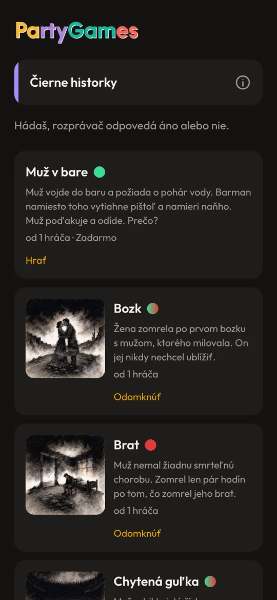 Výber čiernych historiek s ilustráciami
